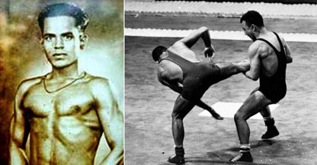 Khashaba Dadasaheb Jadhav was the first Indian wrestler to win a medal in the Games. (ANI Photo)