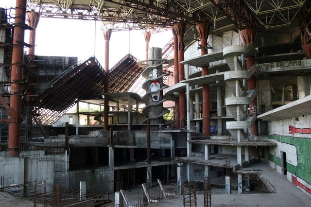 This abandoned water park in Russia was never completed