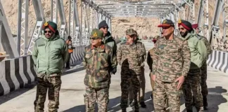 Army Commander visits military station in Ladakh