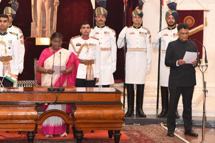 K Sanjay Murthy sworn in as CAG of India