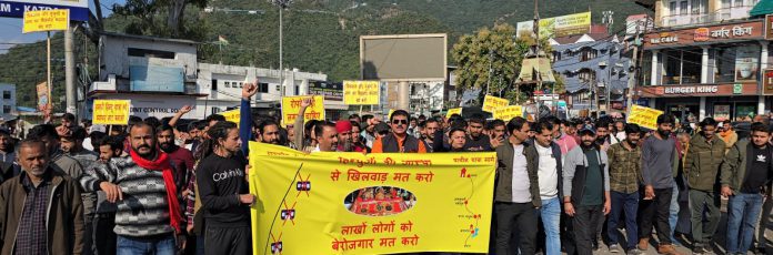 Shiv Sena joins protest against Katra Ropeway Project