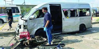 38 killed in a gun attack on vehicles carrying Shia in Northwest Pakistan