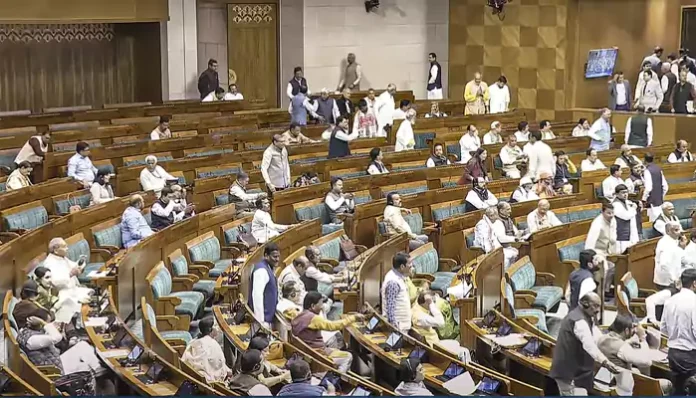 RS proceedings adjourned till Monday amid oppn protests