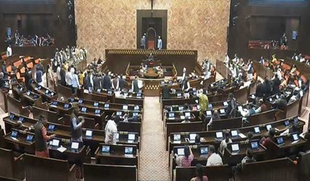 RS adjourned for the day amid Oppn-ruling party face-off RS adjourned for the day amid Oppn-ruling party face-off