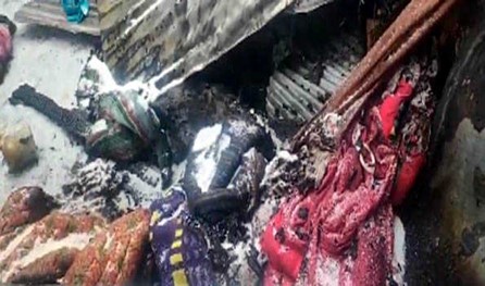 J&K: 2 minor siblings burnt alive in Tangmarg fire incidentJ&K: 2 minor siblings burnt alive in Tangmarg fire incident J&K: 2 minor siblings burnt alive in Tangmarg fire incident