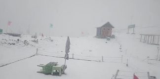 J&K: Razdan Pass Receives Fresh Snowfall, Temperatures Dip in Gurez Valley