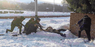 Security Forces Conduct Mock Drill At Qazigund Railway Station
