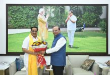 L-G Vinai Kumar Saxena Meets Jal Shakti Minister CR Patil to Boost Ladakh Water Projects