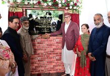 CM Omar Abdullah lays foundation stones for two major sewerage infrastructure projects in Srinagar