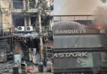 Delhi Eatery Gutted in Fire; Three LPG Cylinders Explode, Daring Rescue Follows
