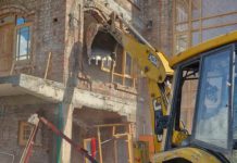 Residential Structure Belonging To Drug Peddler Demolished In Srinagar