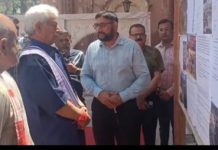 LG Sinha Visits Mubarak Mandi Heritage Complex In Jammu, Inspects Damage To Ancient Temple