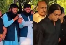 LeT Operatives Attend Shoaib Akhtar’s Brother’s Funeral in Islamabad