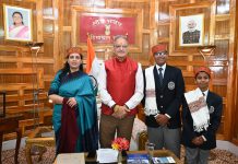 Telangana Foundation Day celebrated at Lok Bhavan Shimla