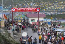 Amarnath Yatra Begins as First Batch of Pilgrims Set Out From Baltal, Nunwan Base Camps