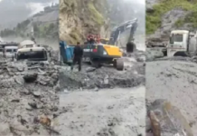 J&K: Several Vehicles buried under debris as flash floods trigger landslide in Kishtwar
