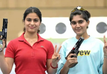 Esha Wins Gold, Manu Bags Bronze in Women’s 25m Pistol at ISSF World Cup