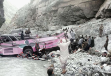 40 Killed as Bus Plunges Into Ravine in Pakistan’s Khyber Pakhtunkhwa