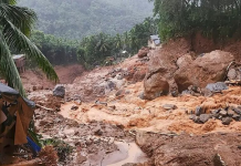 Massive Landslide Hits Wayanad Tunnel Project Site; Five Rescued, Search On for Trapped Workers
