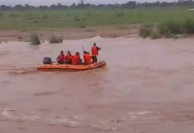 Police, SDRF Rescue Two Stranded in River Tawi in Jammu