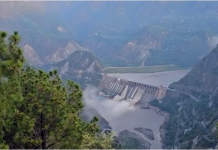 Salal Dam Spillway Gates Opened as Heavy Rain Raises Chenab Inflow