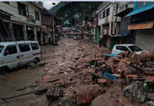 J&K: Cloudburst Devastates Doda’s Thathri, Flash Floods Damage Houses, Vehicles; NH-244 Closed
