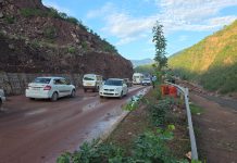 NHAI restores traffic on NH-44 at Ladha after heavy rainfall-induced landslide