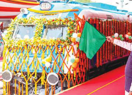 Hydrogen-powered train successful example of Make in India campaign: PM