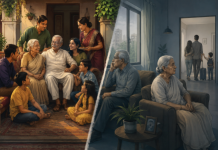 Aging Parents and the Decline of Joint Families
